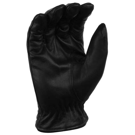 Vance GL2054 Men's Black Summer Biker Leather Motorcycle Riding Gloves